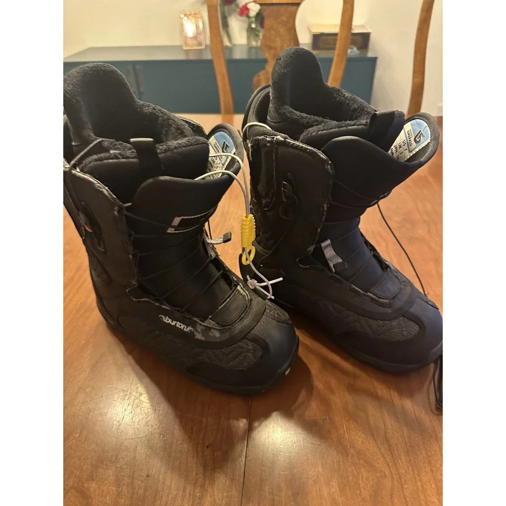 Burton Emerald Imprint2 Black Women's Snowboard Boots Size 7‎